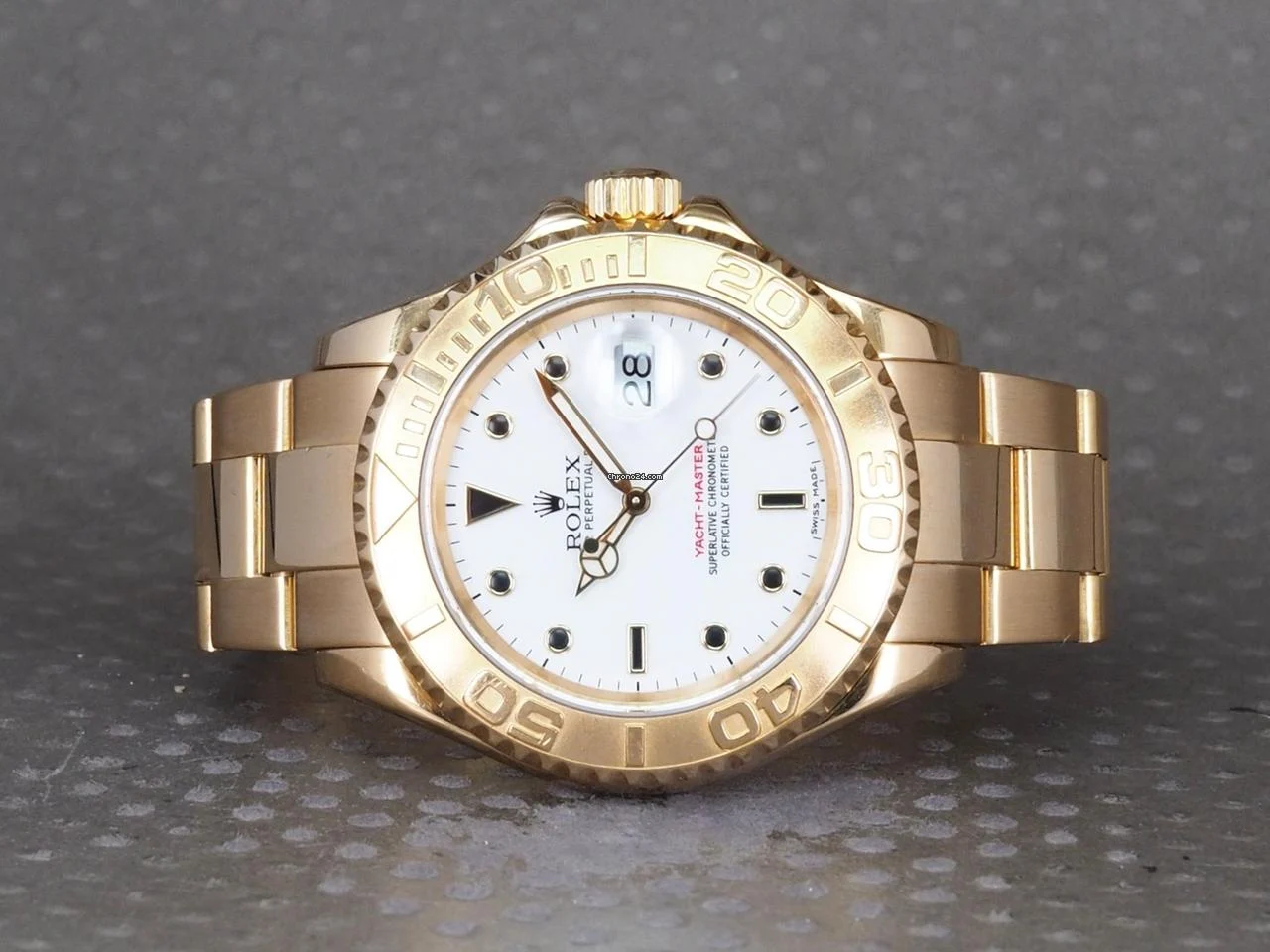 Rolex Yacht-Master 16628 Superclone Watches model side view